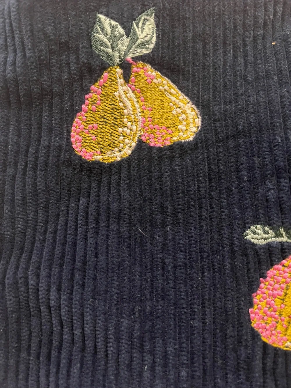 Anthropologie rich navy